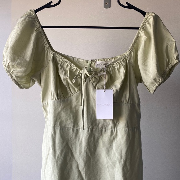 The perfect little green dress! New with tags. Brand: Luca + Grae - Picture 5 of 5